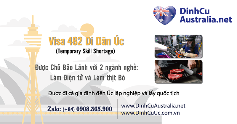 Visa tay nghề 482 Úc